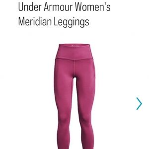 Under Armour women's Meridian leggings!